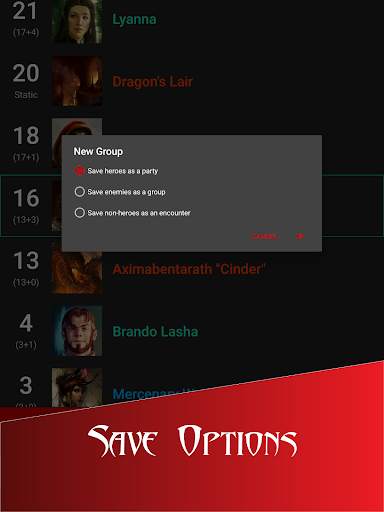 Initiative Tracker for D&D screenshot 22