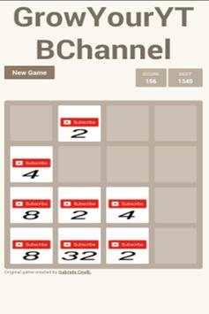 Grow Your YouTube Channel ! [2048] screenshot 2