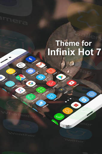 launcher Theme For Infinix 7 with photo editor screenshot 4