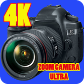 Camera Zoom 4K Ultra أيقونة