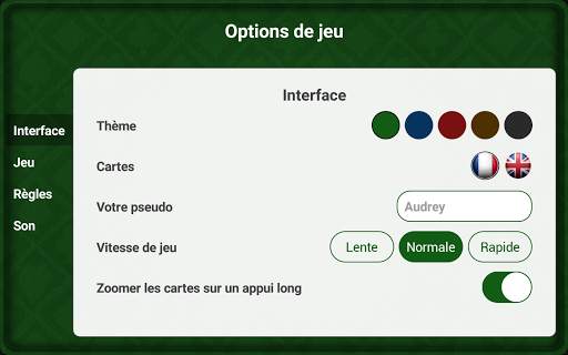 Jeu de Tarot SHUA 11 تصوير الشاشة