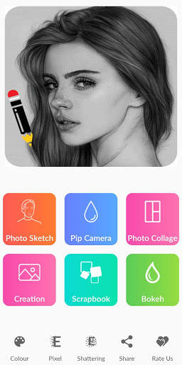 Pencil Photo Sketch-Sketching Drawing Photo Editor screenshot 1