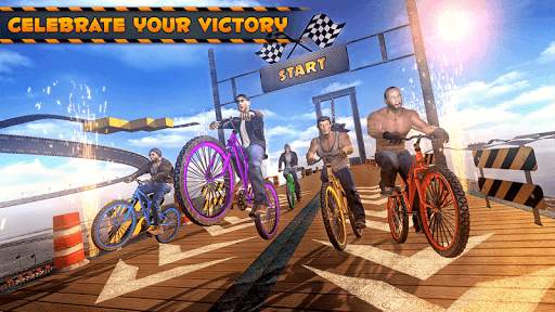 Cycle Race Free -  bicycle games screenshot 1