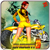 Traffic Rider Dhoome: 3 GUNNER'S Bike Attack icon