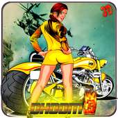 Traffic Rider Dhoome: 3 GUNNER'S Bike Attack icon