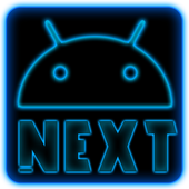 Next Launcher - Blue Theme icon