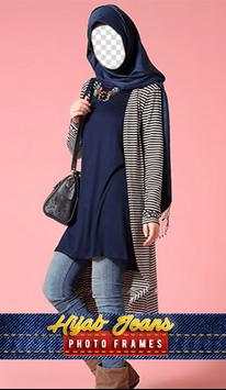 Hijab Jeans Photo Frames screenshot 3