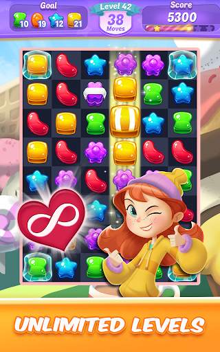 Cookie Rush Match 3 स्क्रीनशॉट 2