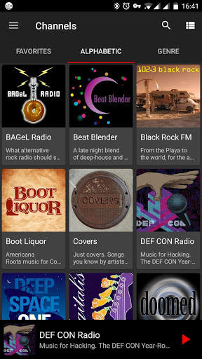 Alpha  Player - Unofficial player for Soma FM screenshot 1