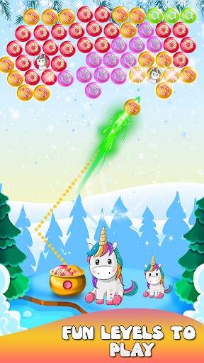 Bubble Shooter Unicorn : Bubble Shooter 2020 screenshot 4