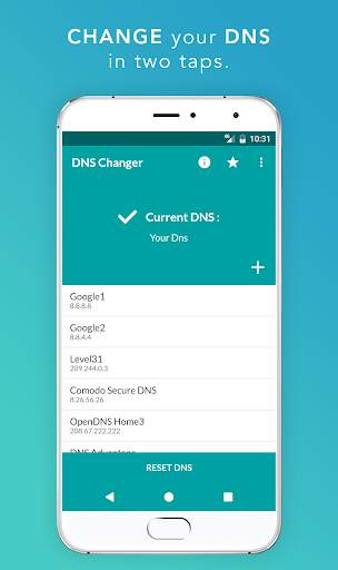 DNS Changer (no root 3G/WiFi) screenshot 1