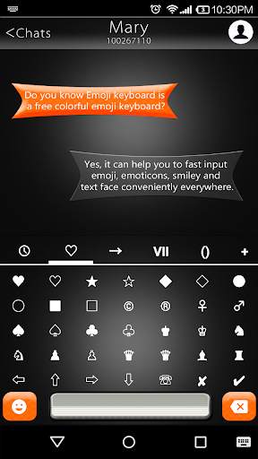 Simple Type Emoji Keyboard स्क्रीनशॉट 7