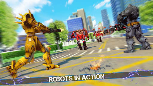 Grand Robot Car Crime Battle Simulator screenshot 3