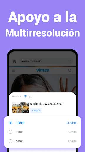 Aplicación de Descargador de Vídeo HD-2021 screenshot 2