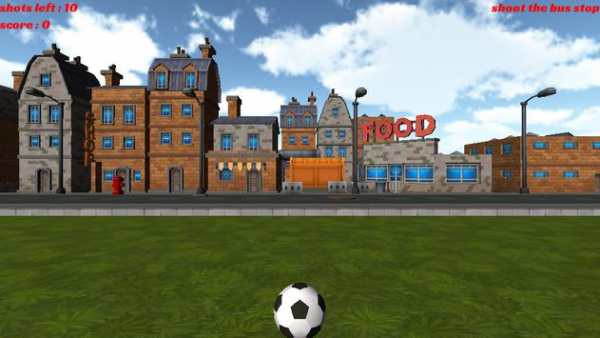 Toon Soccer Games Flick 3D screenshot 1