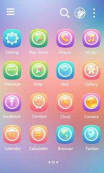 Gradient GO Launcher Theme screenshot 3