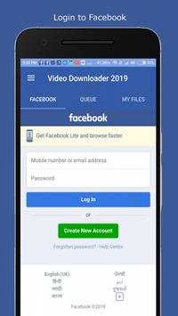 Videoly : Video Downloader for facebook 🎥 screenshot 1