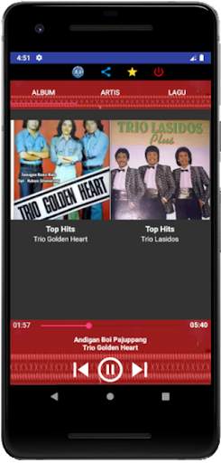 Lagu Batak Nostalgia Offline screenshot 1