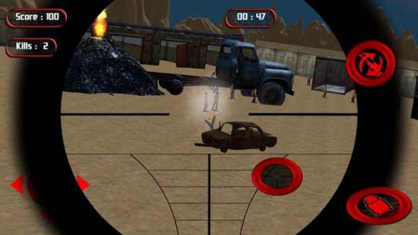 sniper assasin zombie menembak screenshot 2
