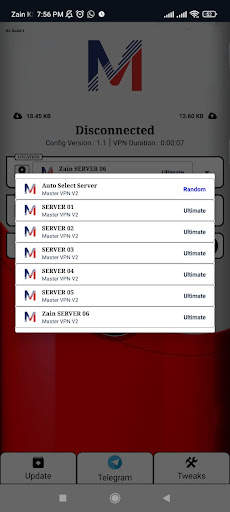 Master Vpn v2 screenshot 1