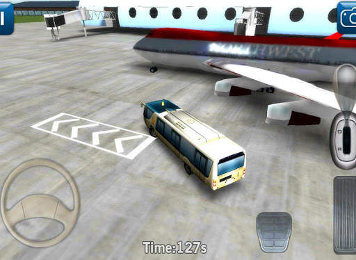 3D airport bus parking screenshot 6
