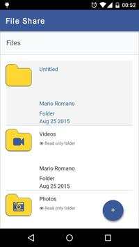 File Share for Facebook screenshot 1