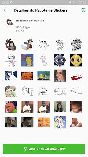 HB Stickers - Figurinhas para WhatsApp screenshot 1