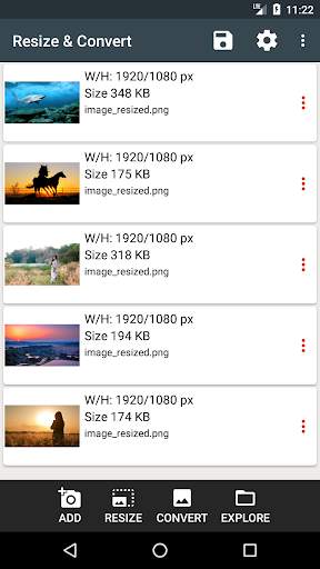 Photo Resizer And Converter screenshot 1