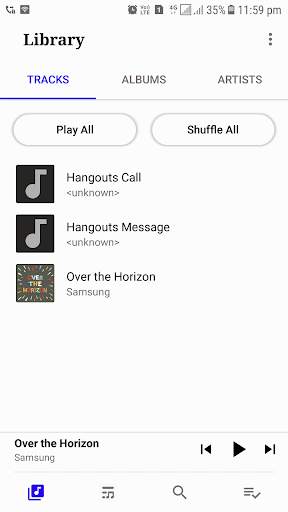 Simple Music Player 1 تصوير الشاشة