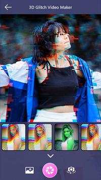 3D Glitch Video Maker - Glitch Photo Effects screenshot 2