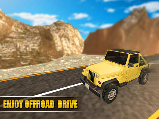 Offroad 4x4 Hill Driving - 3D Jeep Simulator 2017 screenshot 9