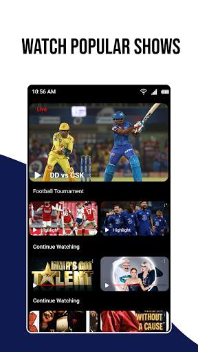 Hotstar - Hotstar Live Cricket TV Guide screenshot 2