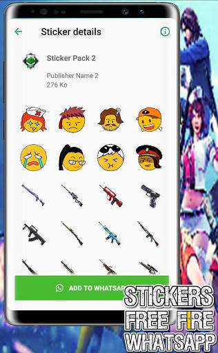 best stickers for free ff whatsapp2020 screenshot 5