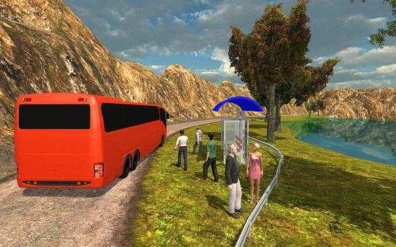 Hill Bus Driving Simulator 2018 screenshot 2