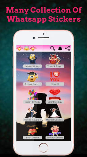 Sticker Gallery - All In One Whatsapp Stickers screenshot 2