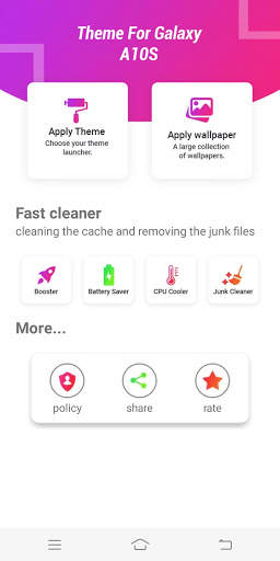 launcher Theme For Galaxy A10s screenshot 1