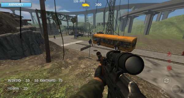 Zombie Undead Killing Sniper screenshot 2