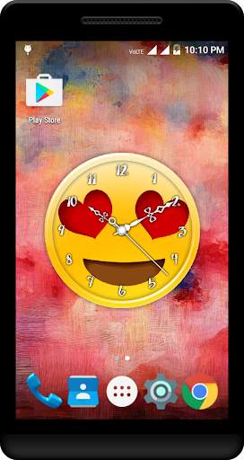 Emoji Clock Live Wallpaper screenshot 2
