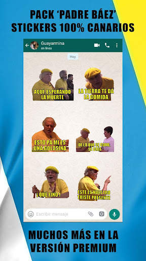 SticKanarias Lite - Stickers C screenshot 7