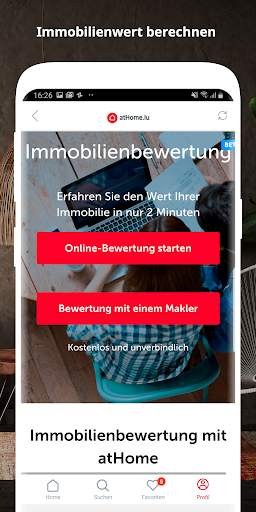 atHome Luxemburg - Immobilien, Wohnungen, Häuser screenshot 8