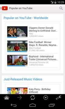 Ratings for YouTube™ screenshot 1
