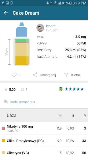 E-Liquid Recipes screenshot 2