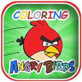 Coloring Book For Angry Birds Go 1.0