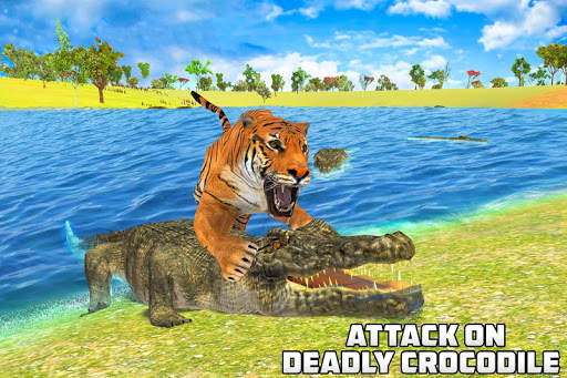 Tiger Simulator: Animal Family Survival Game screenshot 10