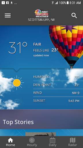 NBC Nebraska Weather screenshot 1