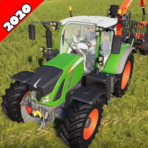 Tractor Trolley Transporter 3D icon