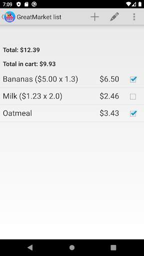Shopping Cart screenshot 2