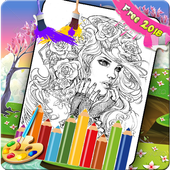 Coloring Art Pages For Adults icon