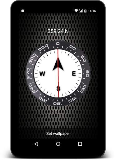 Compass Live Wallpaper FREE screenshot 4