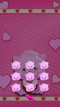 Pink Kitten Locker Theme 5 تصوير الشاشة